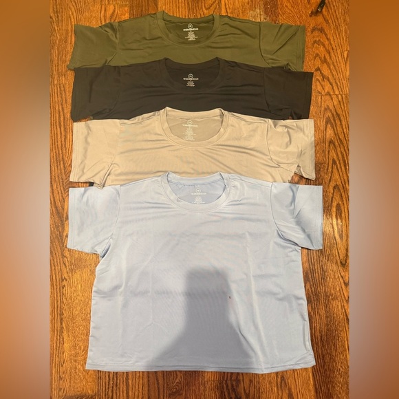 Amazon Essentials Other - Four Pack Women’s Cropped Fitted Shirts Never Worn